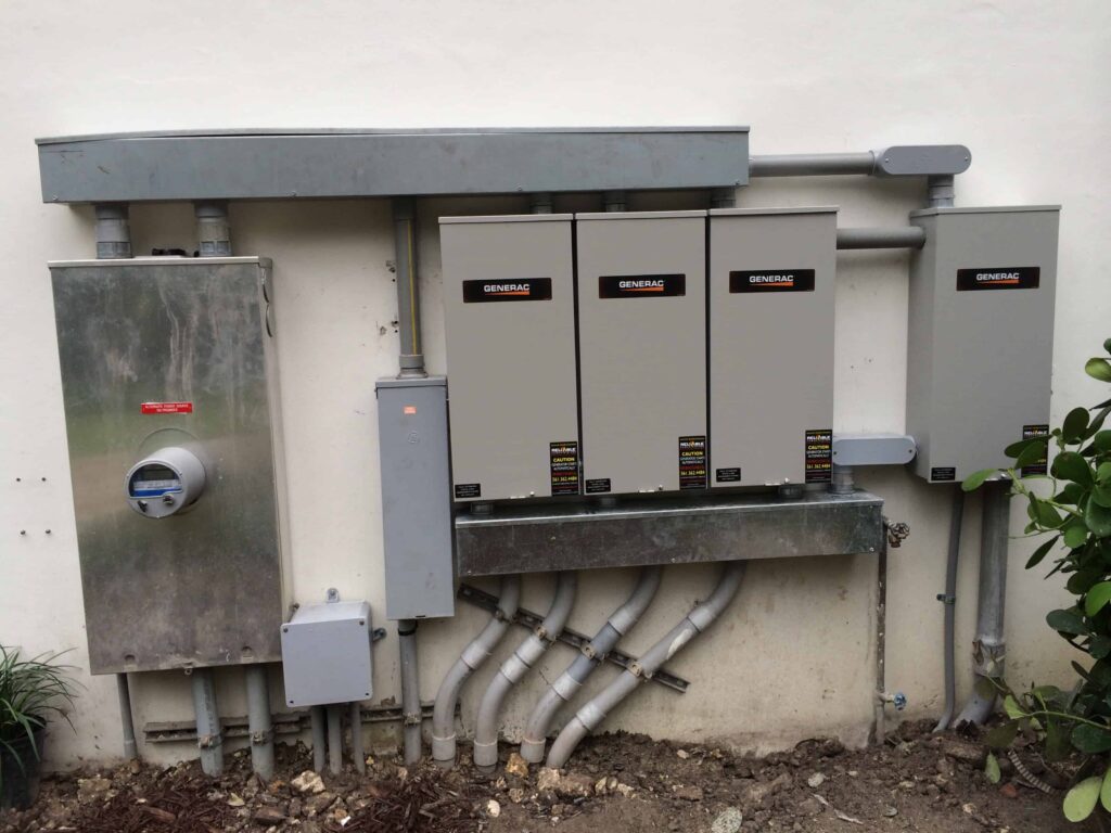 Generator installation in Coral Gables