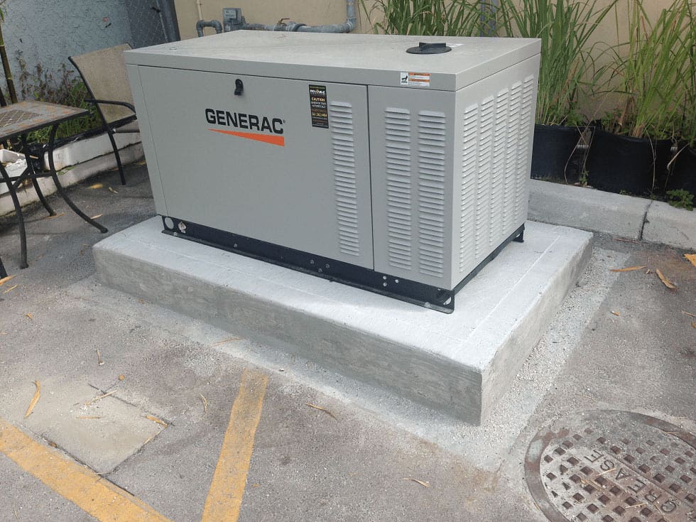 Generac Generator installation
