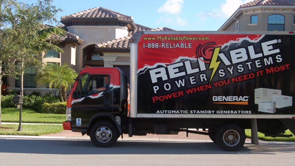 Reliable Power Truck - Electrical Services in Boca Raton